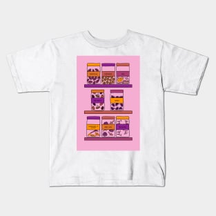 Tea Jar Shelves Kids T-Shirt